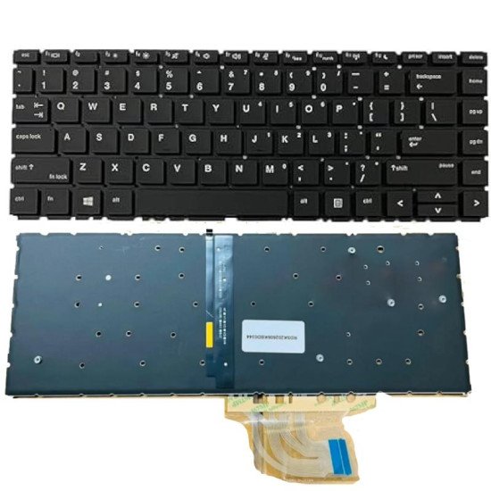 HP ProBook 440 G6 445 G6 Laptop Backlit Keyboard HP ProBook 440 G6 445 G6 Laptop Backlit Keyboard