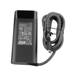 Compatible for HP Spectre x360 2-in-1 16-AA 16-AA0097nr Pavilion Plus 14t-ew100 14-EW 14z-ey Envy 17-CW 17-DA 16-AF 100W AC Power Adapter USB-C