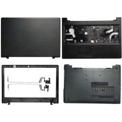 Lenovo ideaPad 110-15ISK 110-15IKB LCD Top Cover Bezel Hinges with Palmrest and Bottom Base Full Assembly Lenovo ideaPad 110-15ISK 110-15IKB LCD Top Cover Bezel Hinges with Palmrest and Bottom Base Full Assembly
