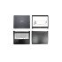 Replacement HP 14-CM 14-CK 14Q-CS 240 G7 LCD Top Cover Bezel Hinges with Touchpad Palmrest and Bottom Base Assembly