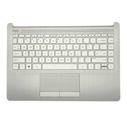 HP Notebook 14-CF 14S-CF 14-DF 14-DK 14s-cr 14S-Cr1005TU Touchpad Palmrest with Keyboard HP Notebook 14-CF 14S-CF 14-DF 14-DK 14s-cr 14S-Cr1005TU Touchpad Palmrest with Keyboard