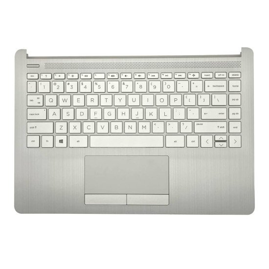 HP Notebook 14-CF 14S-CF 14-DF 14-DK 14s-cr 14S-Cr1005TU Touchpad Palmrest with Keyboard HP Notebook 14-CF 14S-CF 14-DF 14-DK 14s-cr 14S-Cr1005TU Touchpad Palmrest with Keyboard