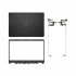 HP 14-DQ 14S-DQ 14-DR 14S-DR 14S-FR 14S-FQ 240 G8 245 G8 LCD Top Panel Front Bezel with Hinges ABH
