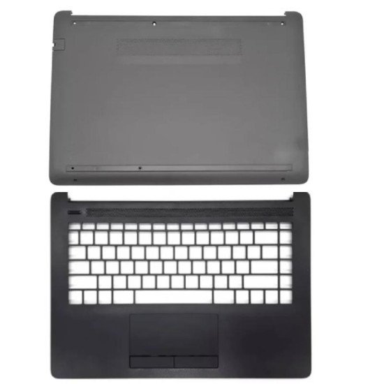 HP 14s-CS 14S-CS1000TU Laptop Touchpad Palmrest with Bottom Base
