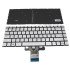 HP 14s-DR 14s-DR2016TU Silver Backlit Laptop Keyboard