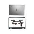 Dell Inspiron 15 3510 3511 3515 LCD Top Cover and Front Bezel with Hinges Silver