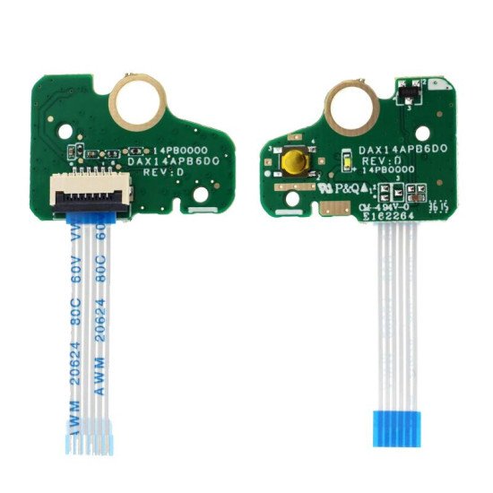 HP Pavilion 15-AB 15T-AB 15Z-AB 15-AN 15-AK 15T-AK Laptop Power Button Board with Cable Replacement