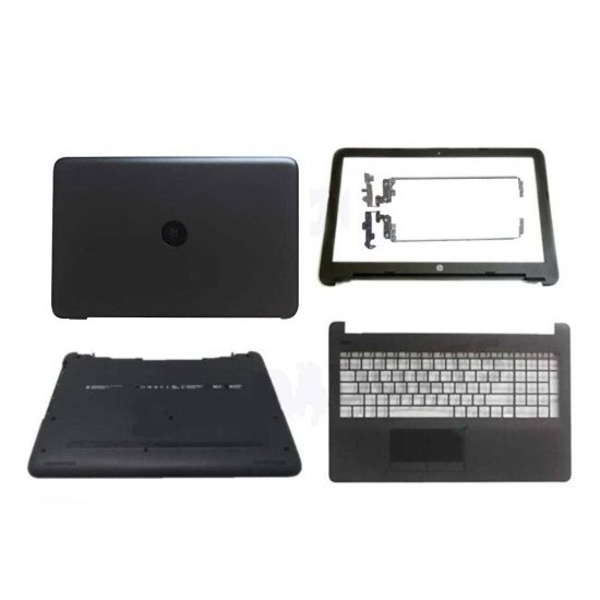 HP Pavilion 15-AC 15-AY 15-BE 15-AF series LCD Top Cover Bezel Hinges with Touchpad Palmrest and Bottom Base HP Pavilion 15-AC 15-AY 15-BE 15-AF series LCD Top Cover Bezel Hinges with Touchpad Palmrest and Bottom Base