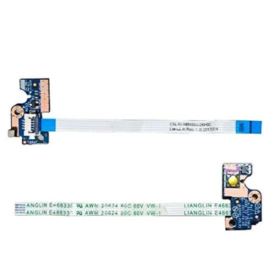 HP 15-BS 15bs 15-BW 250 G6 Series Power Switch ON Off Board HP 15-BS 15bs 15-BW 250 G6 Series Power Switch ON Off Board