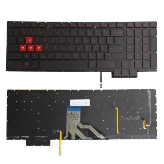 HP Omen 15-CE 15-ce001nj 15-ce003nj Series Gaming Backlit Keyboard HP Omen 15-CE 15-ce001nj 15-ce003nj Series Gaming Backlit Keyboard