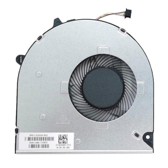 HP 15-DU 15-DW 15-DY 15S-DU 15S-DR 15S-DY 15S-FQ CPU Cooling Fan HP 15-DU 15-DW 15-DY 15S-DU 15S-DR 15S-DY 15S-FQ CPU Cooling Fan