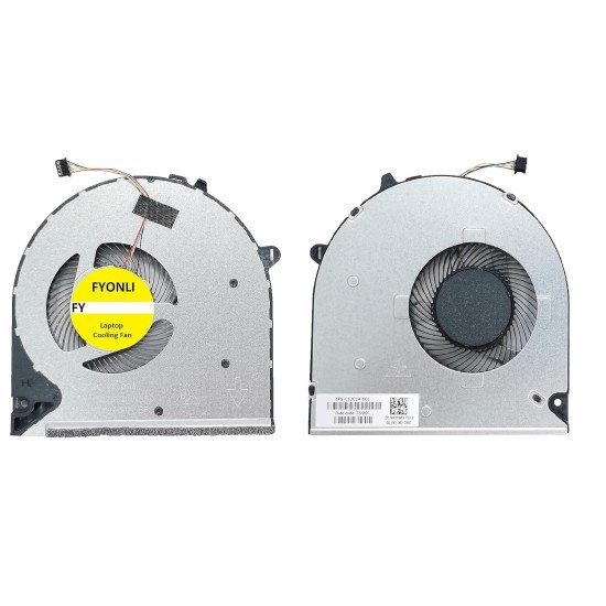 HP 15-DU 15-DW 15-DY 15S-DU 15S-DR 15S-DY 15S-FQ CPU Cooling Fan HP 15-DU 15-DW 15-DY 15S-DU 15S-DR 15S-DY 15S-FQ CPU Cooling Fan