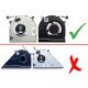 HP Pavilion 15-EG 15-EH CPU GPU Cooling fan HP Pavilion 15-EG 15-EH CPU GPU Cooling fan