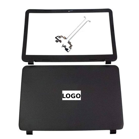 HP 15-G 15T-R 15Z-G Series Compaq 15-S 15-S104tx LCD Top Cover Bezel with Hinges HP 15-G 15T-R 15Z-G Series Compaq 15-S 15-S104tx LCD Top Cover Bezel with Hinges
