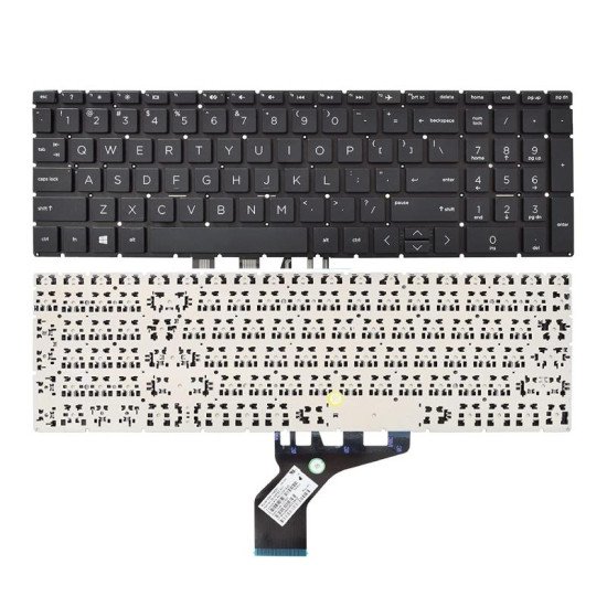 HP 15s-du1052tu 15s-DU 15t-DK 15-DB 15-DR 15-DW 15-DY 15s-EQ 15s-FQ Series Laptop Keyboard