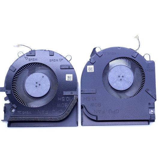 HP Victus 16-D 16-E 16-e0011ns 80W (Not 60W) Series Laptop CPU GPU Cooling Fan HP Victus 16-D 16-E 16-e0011ns 80W (Not 60W) Series Laptop CPU GPU Cooling Fan