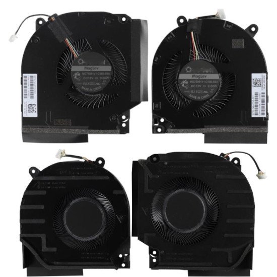 HP Victus 16-R 16-S Laptop CPU GPU Cooling Fan Replacement