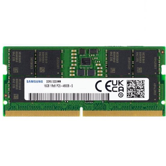 Samsung 16GB DDR5 4800MHz Laptop OEM RAM Memory Samsung 16GB DDR5 4800MHz Laptop OEM RAM Memory