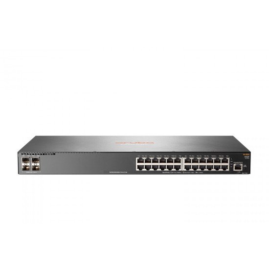 HPE Aruba 2930F 24G 4SFP 24 Ports Managed Switch HPE Aruba 2930F 24G 4SFP 24 Ports Managed Switch