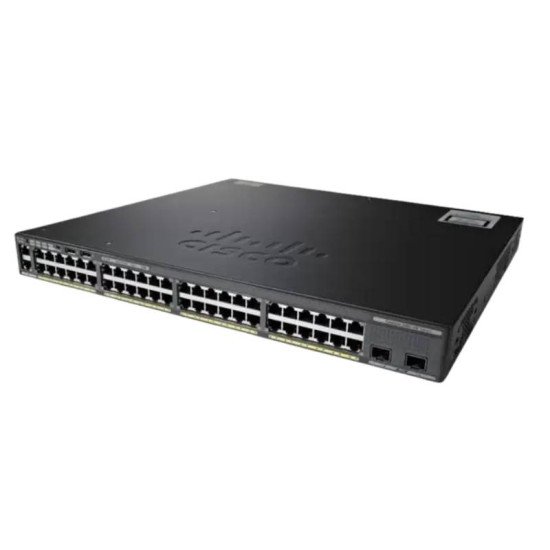 Cisco Catalyst 2960X-48TD-L 48-Port Gigabit Ethernet Managed Switch with 2x 10G Uplinks – Refurbished