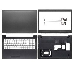 Lenovo IdeaPad 310-15IKB 310-15ISK 310-15ABR Full Housing Assembly with LCD Cover Bezel Hinges Palmrest Touchpad and Bottom Base