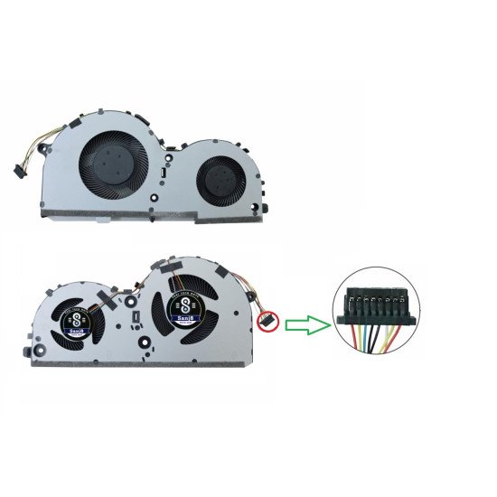 Lenovo IdeaPad L340-15 340-15IRH L340-17IRH Series Gaming Laptop CPU Cooling fan Lenovo IdeaPad L340-15 340-15IRH L340-17IRH Series Gaming Laptop CPU Cooling fan