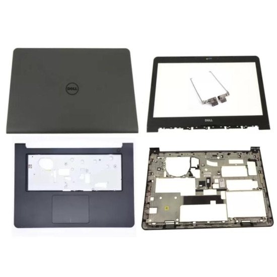 Dell Latitude 3450 LCD Top Cover Bezel Hinges with Palmrest Touchpad and Bottom Base Replacement set Dell Latitude 3450 LCD Top Cover Bezel Hinges with Palmrest Touchpad and Bottom Base Replacement set