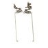 Dell Latitude 3490 Laptop Left and Right LCD Hinges Set