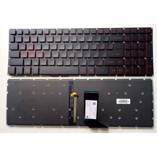 Acer Nitro 5 AN515 AN515-51 AN515-53 Series Backlit Keyboard Acer Nitro 5 AN515 AN515-51 AN515-53 Series Backlit Keyboard