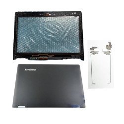 Lenovo Yoga 500-14IBD Laptop Top Cover Bezel Glass Digitizer with Hinges Black
