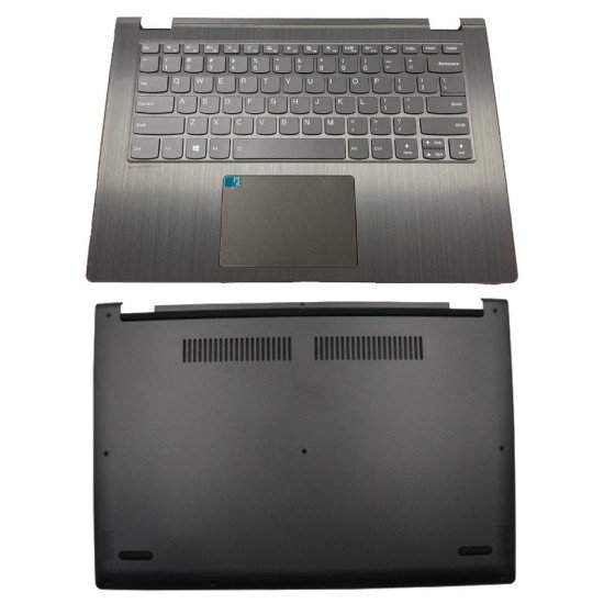 Lenovo Yoga 530-14IKB Palmrest Keyboard Touchpad with Bottom Base Cover Lenovo Yoga 530-14IKB Palmrest Keyboard Touchpad with Bottom Base Cover