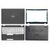 Dell Latitude 5500 5501 Laptop LCD Top Cover Bezel with Touchpad Palmrest and Bottom Base Full Assembly