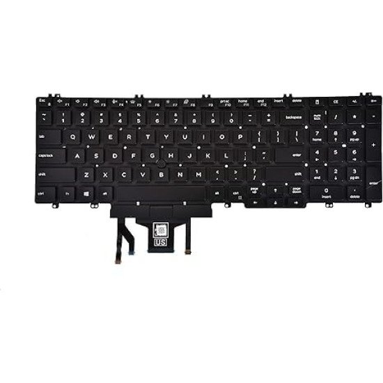 Dell Latitude 5500 5501 5510 5511 Precision 3540 3541 3551 Series Keyboard Backlit Dell Latitude 5500 5501 5510 5511 Precision 3540 3541 3551 Series Keyboard Backlit
