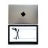 Dell Inspiron 5570 5575 3584 3585 E3590 LCD Top Cover Front Bezel with Hinges