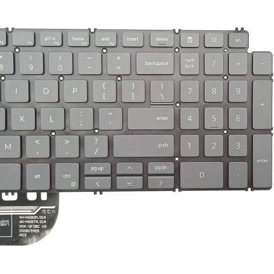 Dell inspiron15 7591 7590 5593 5598 5590 5584 5594 P42E P88F P90F Keyboard with Backlite Dell inspiron15 7591 7590 5593 5598 5590 5584 5594 P42E P88F P90F Keyboard with Backlite