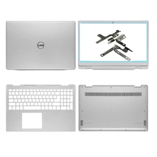 Dell Inspiron 15 5590 5598 LCD Top Cover Bezel Hinges with Palmrest and Bottom Base Full Cover Assembly Dell Inspiron 15 5590 5598 LCD Top Cover Bezel Hinges with Palmrest and Bottom Base Full Cover Assembly