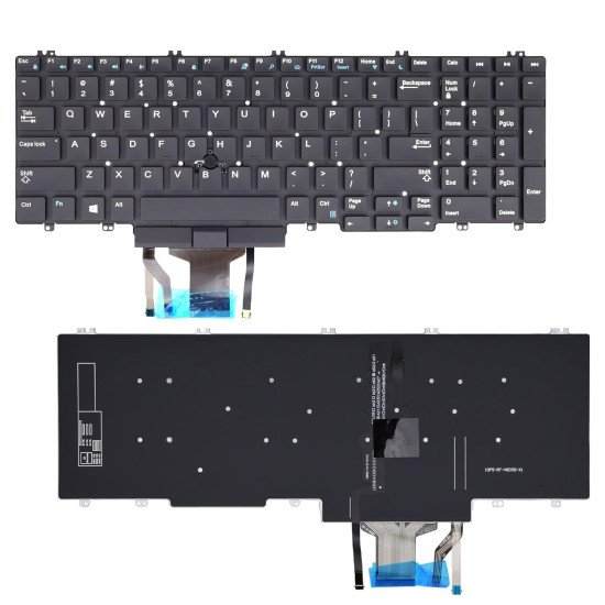 Dell Precision 7530 7730 7540 7740 E7530 M7530 Series Laptop Keyboard Backlit Dell Precision 7530 7730 7540 7740 E7530 M7530 Series Laptop Keyboard Backlit