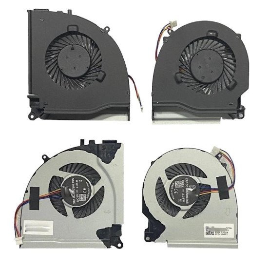Dell Inspiron 15 7557 7559 5577 5576 15P-1548 CPU GPU Cooling Fan Pair Replacement Dell Inspiron 15 7557 7559 5577 5576 15P-1548 CPU GPU Cooling Fan Pair Replacement