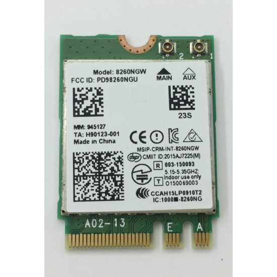 HP Elitebook 840 G5 Wireless Wifi Card HP Elitebook 840 G5 Wireless Wifi Card