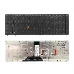 HP EliteBook 8770w 8760w Laptop Keyboard Replacement HP EliteBook 8770w 8760w Laptop Keyboard Replacement