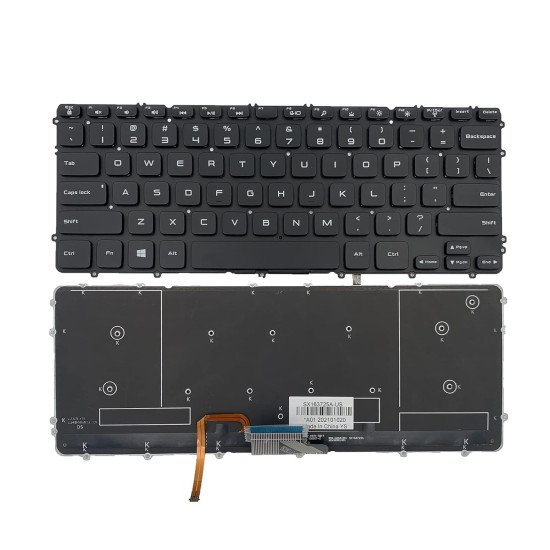 Dell XPS 15 9530 Precision M3800 9530b Laptop Backlit Keyboard