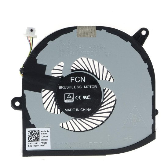 Dell XPS 15 9570 7590 Precision 5540 Left Right CPU Cooling Fan Set Dell XPS 15 9570 7590 Precision 5540 Left Right CPU Cooling Fan Set