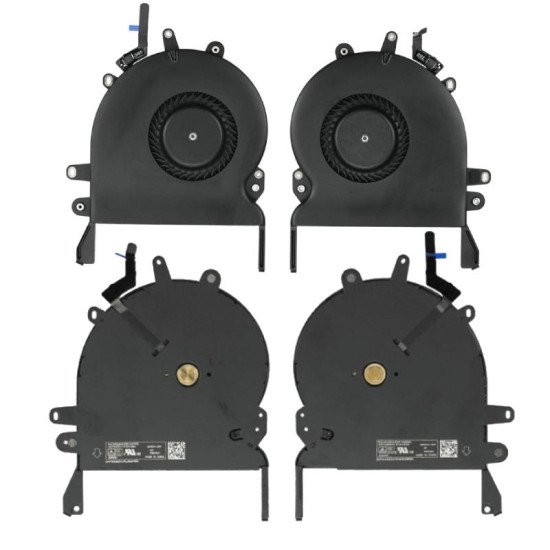 Apple MacBook Pro 15 inch A1707 2016 2017 CPU Cooling Fan Pair Replacement Apple MacBook Pro 15 inch A1707 2016 2017 CPU Cooling Fan Pair Replacement