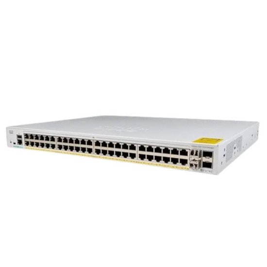 Cisco Catalyst C1000-48FP-4X-L 48-Port PoE+ Managed Switch with 4x 10G SFP+ Uplinks – Refurbished Cisco Catalyst C1000-48FP-4X-L 48-Port PoE+ Managed Switch with 4x 10G SFP+ Uplinks – Refurbished