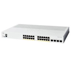 Cisco Catalyst C1200-24P-4G 24-Port Gigabit PoE+ Managed Switch with 4×1G SFP Uplinks – Refurbished Cisco Catalyst C1200-24P-4G 24-Port Gigabit PoE+ Managed Switch with 4×1G SFP Uplinks – Refurbished