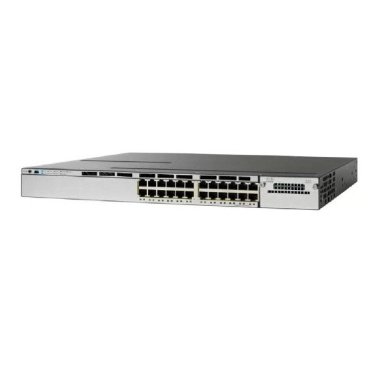 Cisco Catalyst 3750X 24 Port PoE Switch WS-C3750X-24P-S Cisco Catalyst 3750X 24 Port PoE Switch WS-C3750X-24P-S