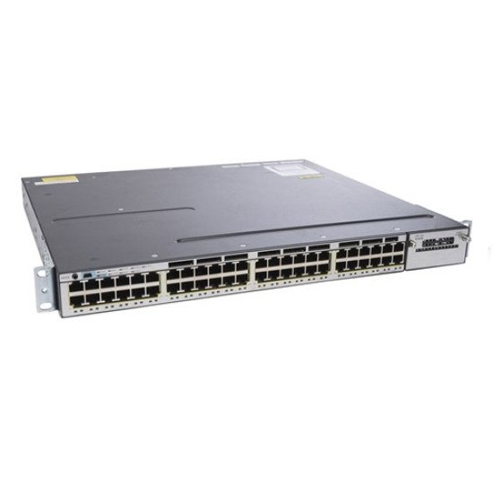 Cisco Catalyst 3750X 48 Ports PoE Switch WS-C3750X-48P-E IP Services