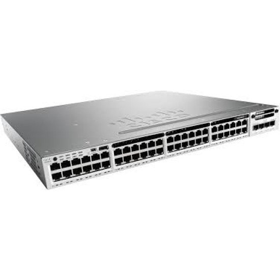 Cisco Catalyst 3850 48 Ports mGig UPOE Switch WS-C3850-48UW-S Cisco Catalyst 3850 48 Ports mGig UPOE Switch WS-C3850-48UW-S