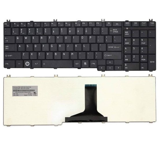 Toshiba Satellite C665 C665D C665-P5010 Laptop Keyboard Toshiba Satellite C665 C665D C665-P5010 Laptop Keyboard