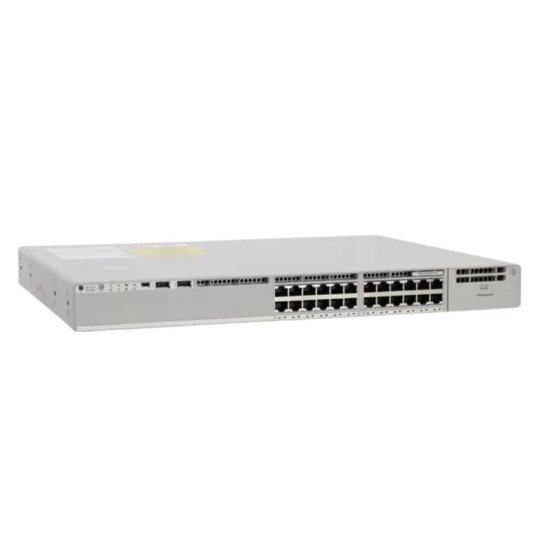 Cisco Catalyst C9200-24T-E 24-Port Layer 3 Managed Switch with 1G SFP Uplinks – Refurbished Cisco Catalyst C9200-24T-E 24-Port Layer 3 Managed Switch with 1G SFP Uplinks – Refurbished